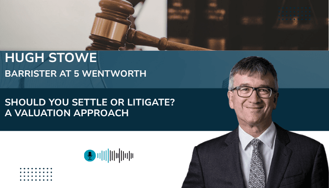 Should You Settle or Litigate? A Valuation Approach